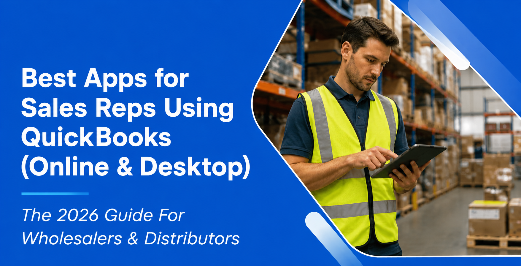 CrikSales app for distributors and sales reps using QuickBooks